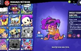 Conta Brawl Stars Boa e Barata (pacote de colecionador 8bit