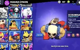 Conta Brawl Stars Boa e Barata (pacote de colecionador 8bit