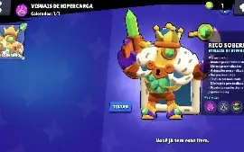 Conta Brawl Stars Boa e Barata (pacote de colecionador 8bit