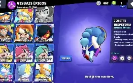 Conta Brawl Stars Boa e Barata (pacote de colecionador 8bit