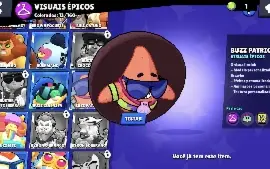 Conta Brawl Stars Boa e Barata (pacote de colecionador 8bit