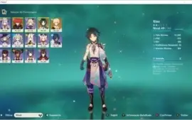 XIAO C1, DILUC, HARPA CELESTIAL NVL 34