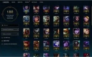 Conta LOL Ouro V