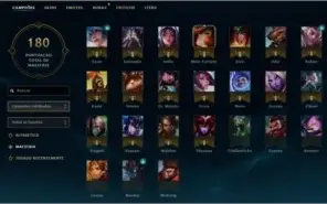 Conta LOL Ouro V