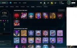Conta de LOL Diamond 3 / 30 PDL / 143 champs / 39 skins