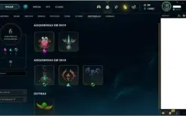 Conta de LOL Diamond 3 / 30 PDL / 143 champs / 39 skins