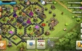 Conta Cash of clans Cv9