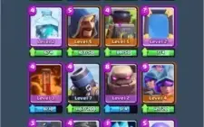 3168 max trophies, lvl 9, mago de gelo, 25k gold, 300gems +