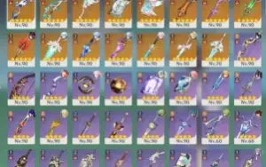 25 personagens t5 e 19 armas t5, bastante exploração!