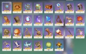 25 personagens t5 e 19 armas t5, bastante exploração!