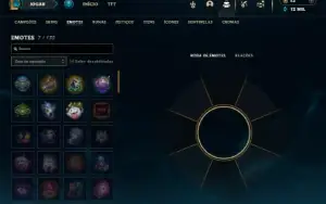 Diamante 4 com 31 Champs e 8 Skins