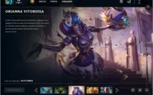 Conta LOL Gold 51skin BARATA