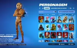 Conta 3og com bundles (Renegade, zumbi rosa, caveirão roxo,