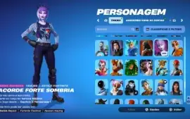 Conta 3og com bundles (Renegade, zumbi rosa, caveirão roxo,