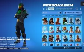 Conta 3og com bundles (Renegade, zumbi rosa, caveirão roxo,