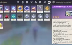 Yelan + Arma Assinatura + Ayato + 3 Armas 5*