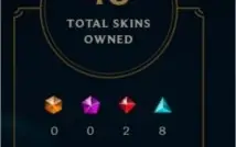 CONTA LEAGUE OF LEGENDS DIAMANTE 1