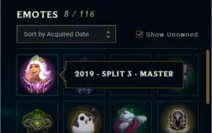 CONTA LEAGUE OF LEGENDS DIAMANTE 1