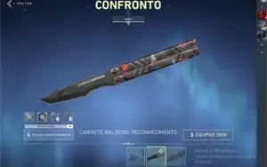 Conta valorant 2 facas e vandal dragão.