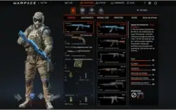 CONTA WARFACE LVL 48 cm Glock 18 Cyber Slayer