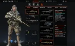 CONTA WARFACE LVL 48 cm Glock 18 Cyber Slayer