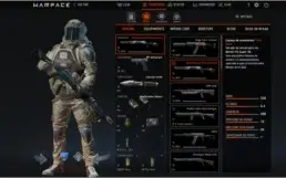 CONTA WARFACE LVL 48 cm Glock 18 Cyber Slayer