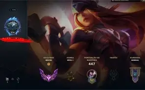 CONTA DE LOL MESTRE