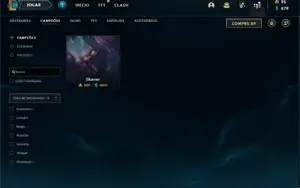 CONTA DE LOL MESTRE
