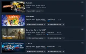 Vendo Minha Conta Steam Muitos jogos