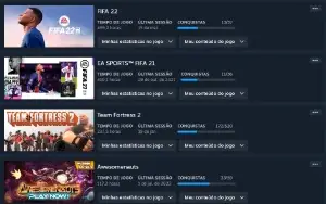 Vendo Minha Conta Steam Muitos jogos
