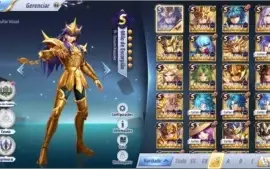 Vendo conta saint seiya awakening Server A7
