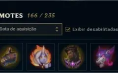 Conta Diamante 3 - 210 skins