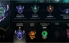 Conta Diamante 3 - 210 skins
