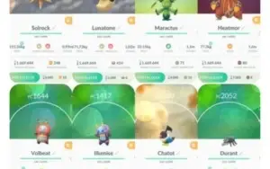 Pokemon go - Regionais