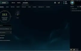 Conta LOL todos os champs, 123 skins