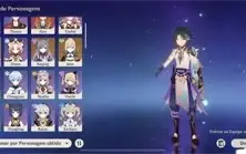 Conta Genshin Impact! Xiao c1, Keqing c1, Jean e Aloy