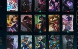Conta Lol C/ 53 skins Lv110