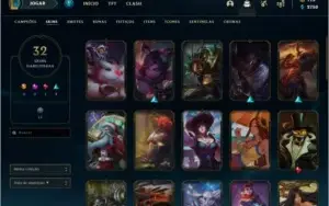 Conta lol Ouro 2