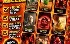 Pack Vídeos Objetos Falantes em Inglês