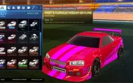 VENDO CONTA DE ROCKET LEAGUE GC + ITENS