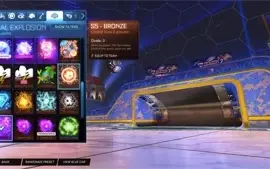 VENDO CONTA DE ROCKET LEAGUE GC + ITENS