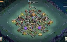 CV 13 Clash Of Clans - (8000 Gemas) NV207 - 6 Construtores