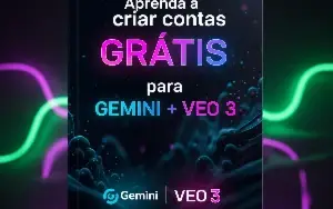 Metodo Criar Conta Veo 3 + Gemini Pro (15 Meses!!) Free