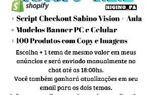 Tema Shopify Ystore Loja De Modas + Atualizações
