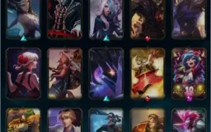 Conta lol 2012  Diamante 156 skins