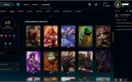CONTA LOL TODOS OS CHAMPS - VENDO OU TROCO POR TIBIA