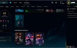 CONTA LOL TODOS OS CHAMPS - VENDO OU TROCO POR TIBIA