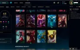 CONTA LOL TODOS OS CHAMPS - VENDO OU TROCO POR TIBIA