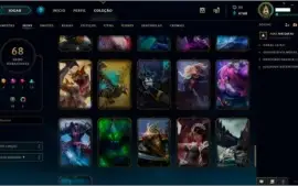 CONTA LOL TODOS OS CHAMPS - VENDO OU TROCO POR TIBIA