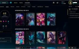 CONTA LOL TODOS OS CHAMPS - VENDO OU TROCO POR TIBIA